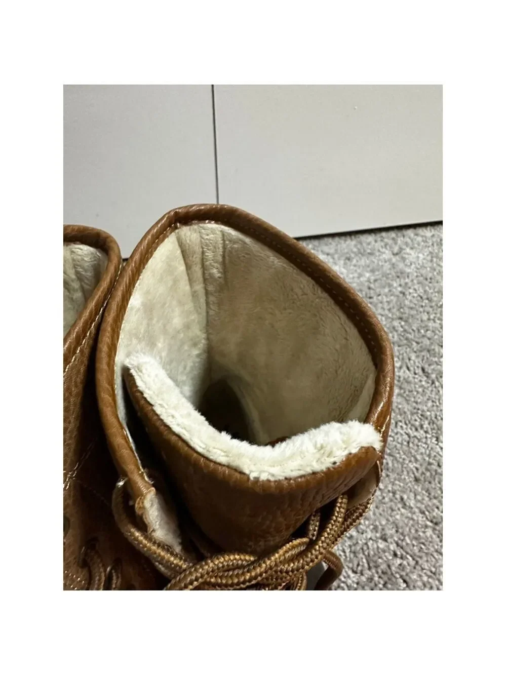 JBU Brown & Black Waterproof Winter & Rain Boots Size 6